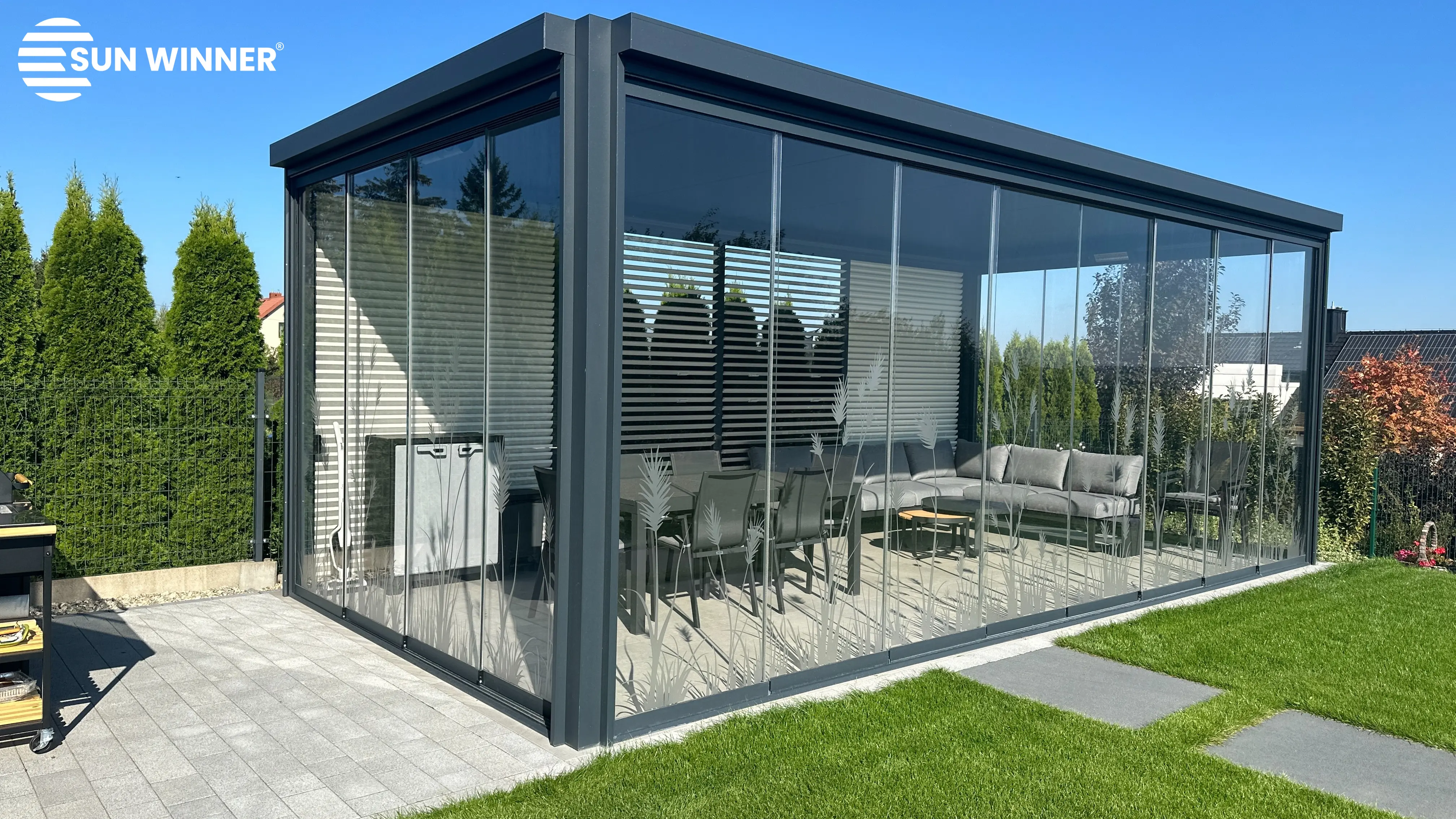 🏡 Wintergarten Pergola