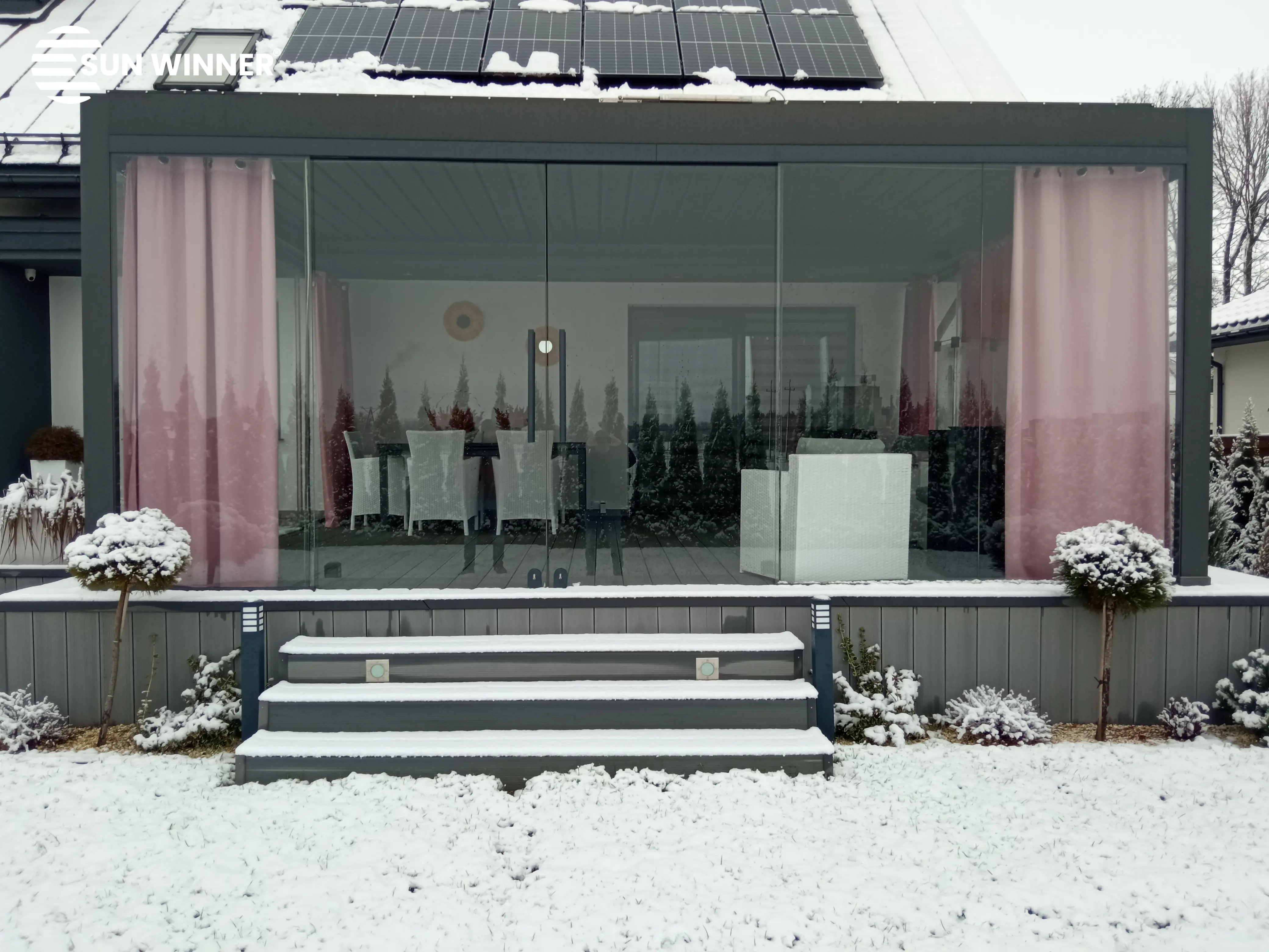 🏡 Wintergarten Pergola
