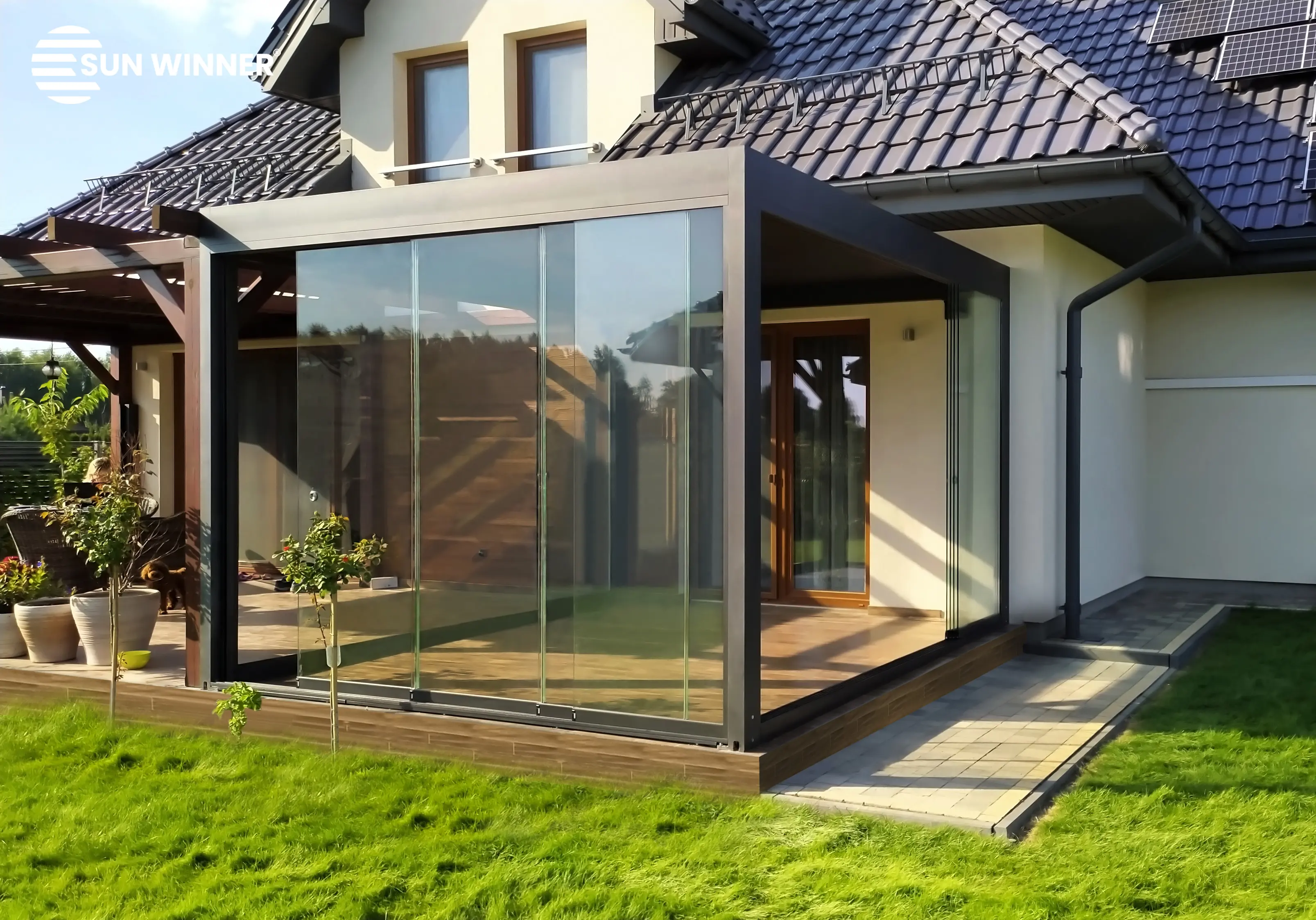 🏡 Wintergarten Pergola
