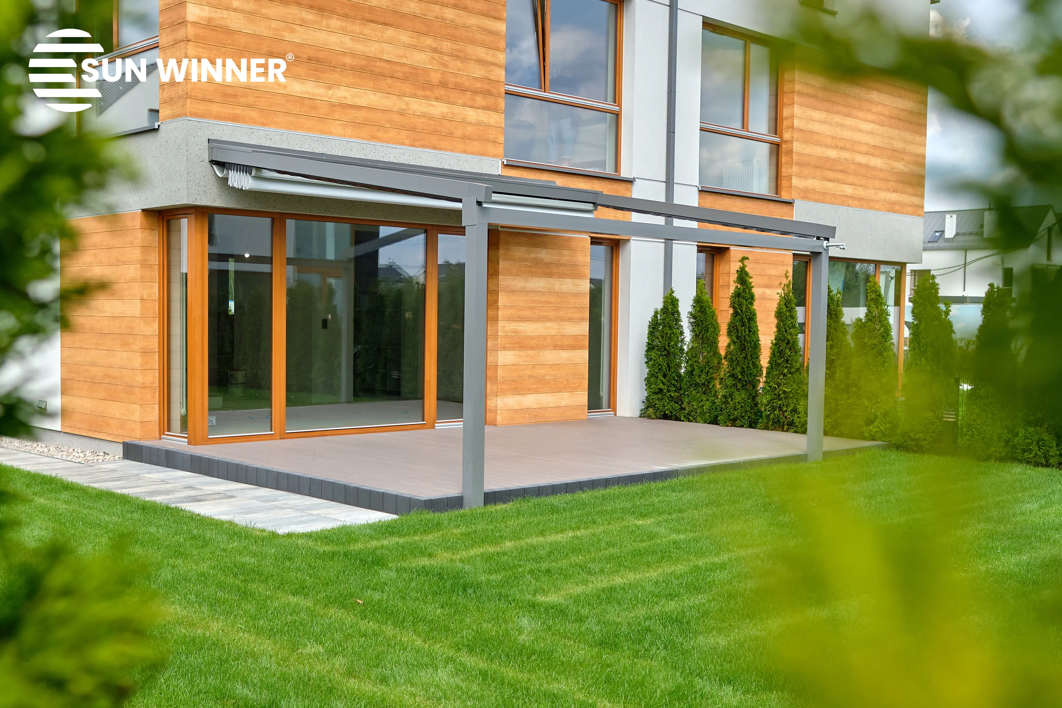 ☁️ Faltdach Pergola