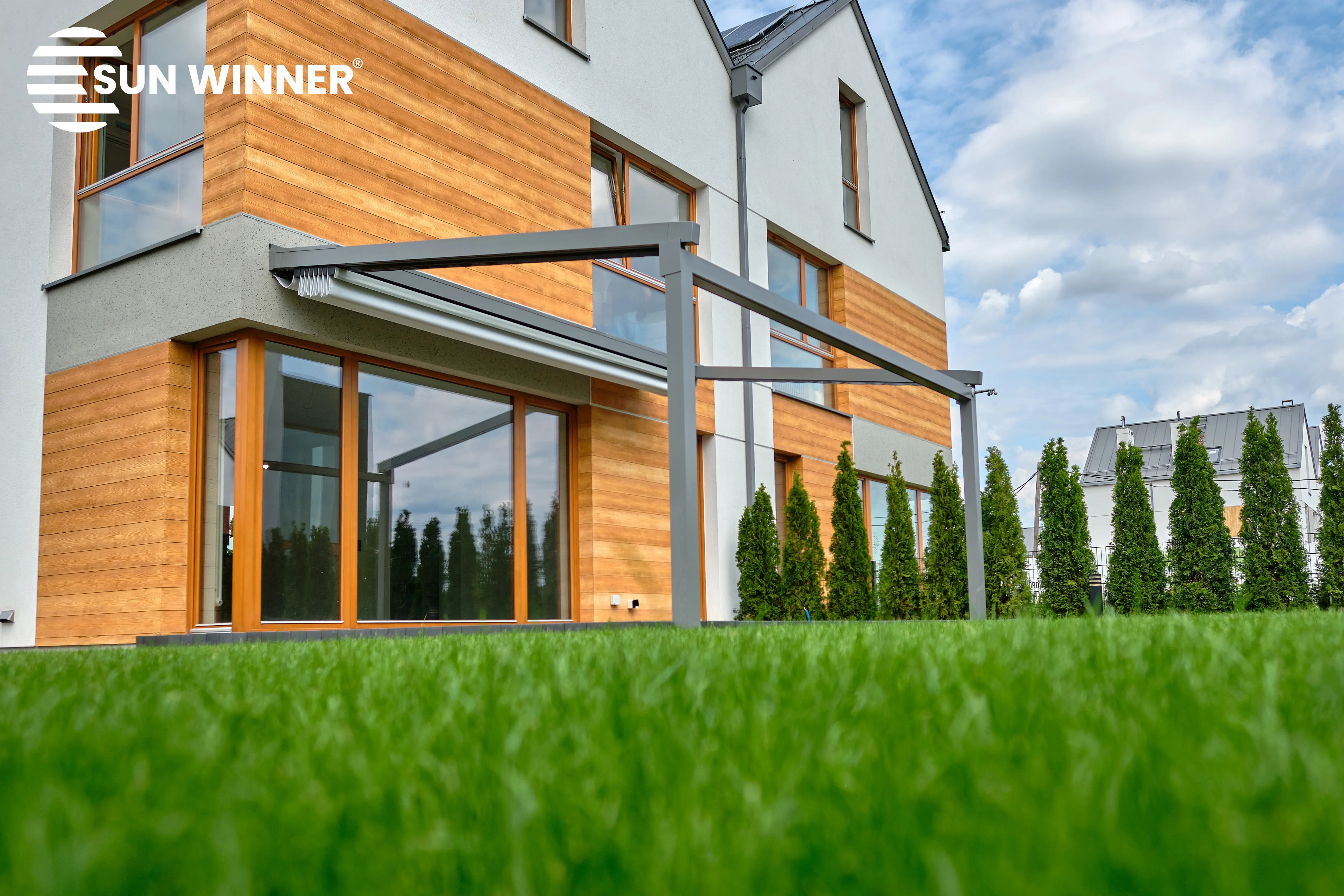 ☁️ Faltdach Pergola