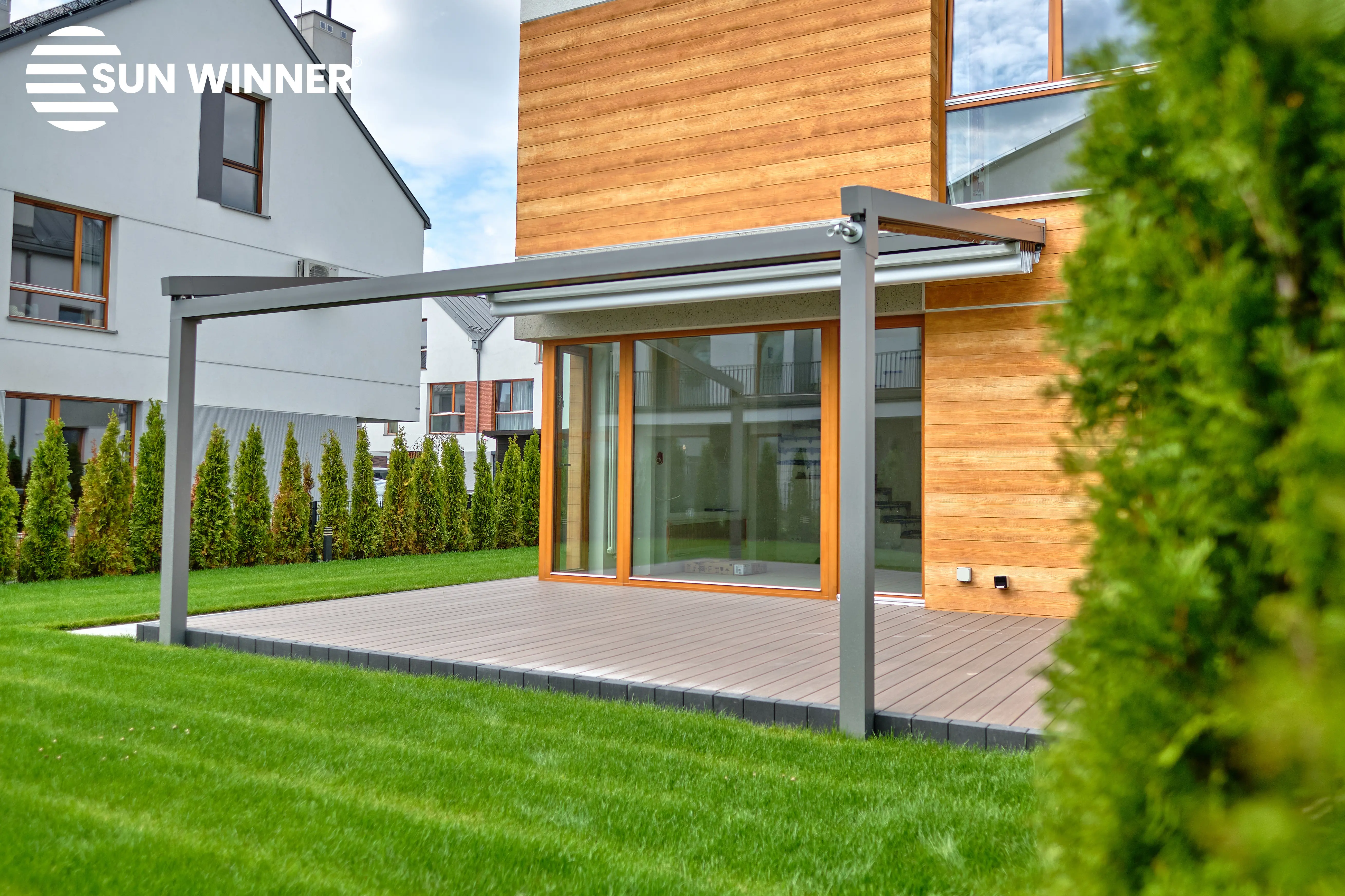 ☁️ Faltdach Pergola