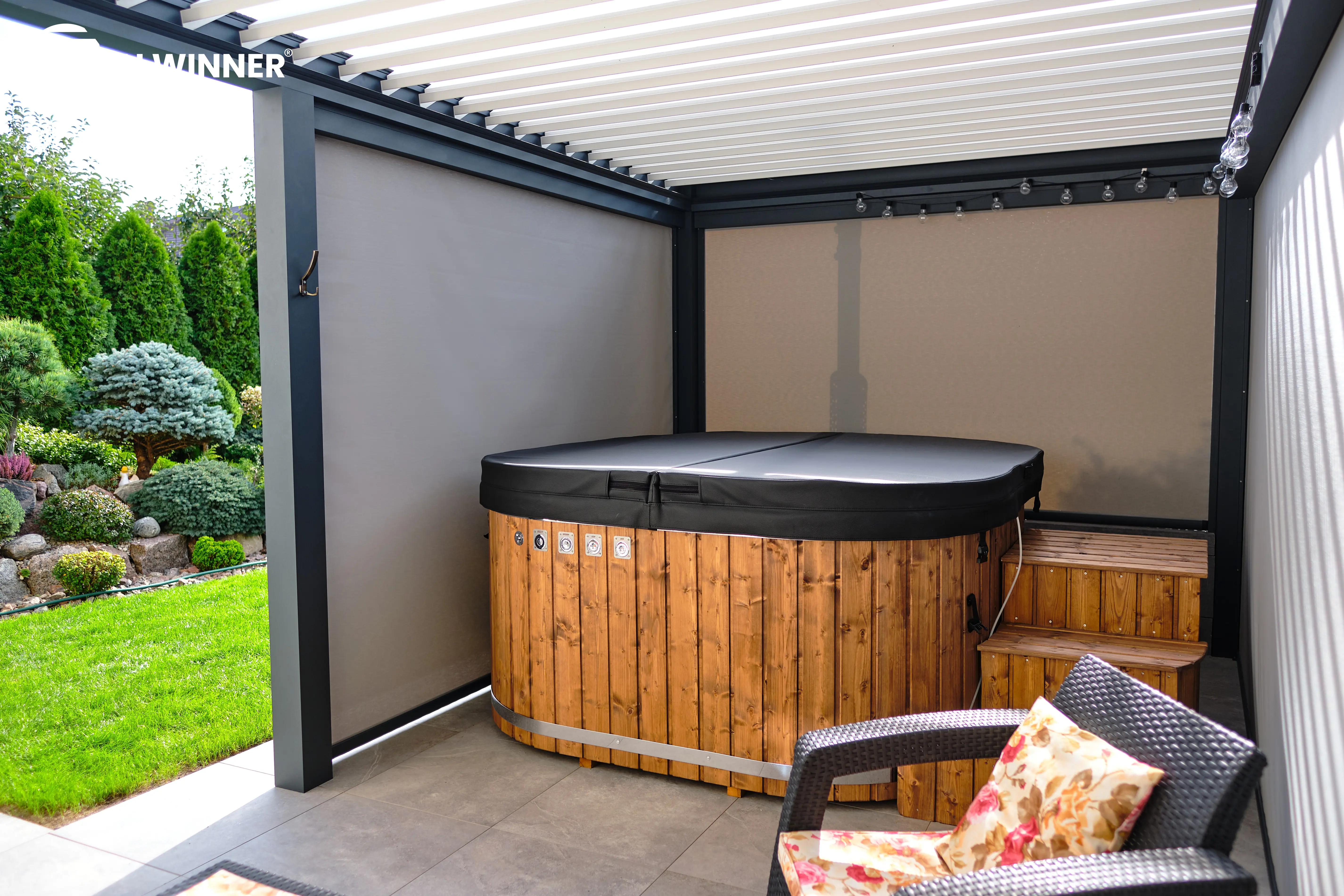 🌿 Bioklimatische Pergola
